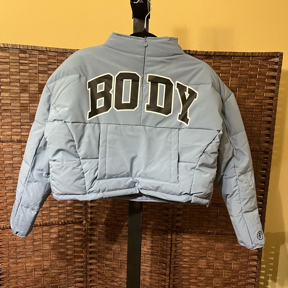 Blue Puffer Jacket - image 2